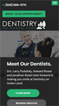 Mobile Screenshot of dentistryongreenlane.com